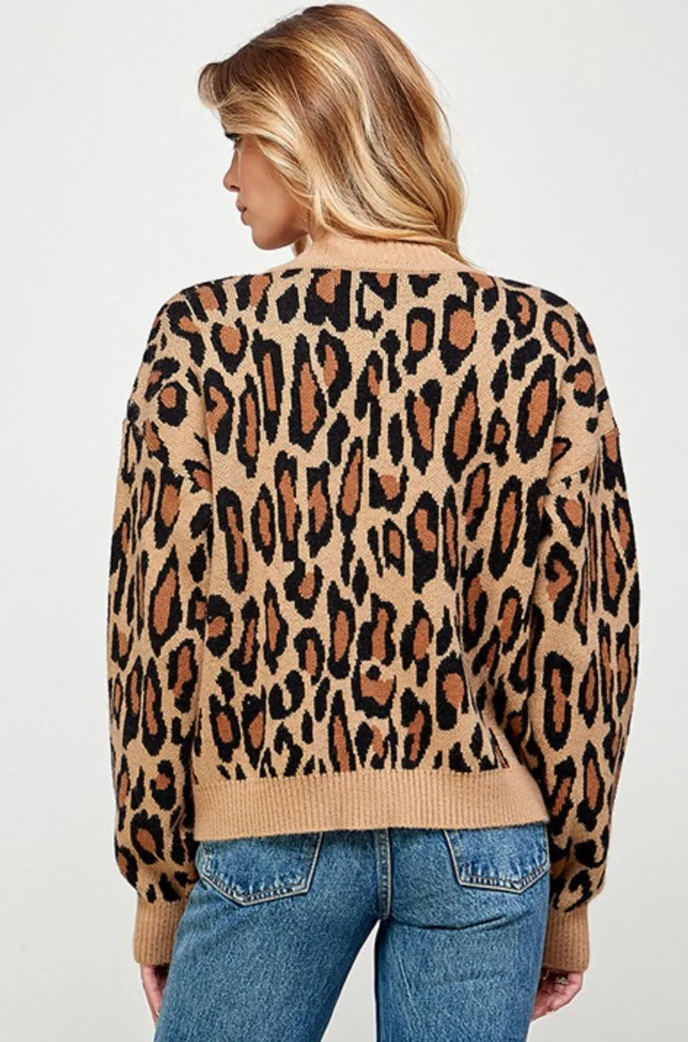 K76 LEOPARD CARDIGAN