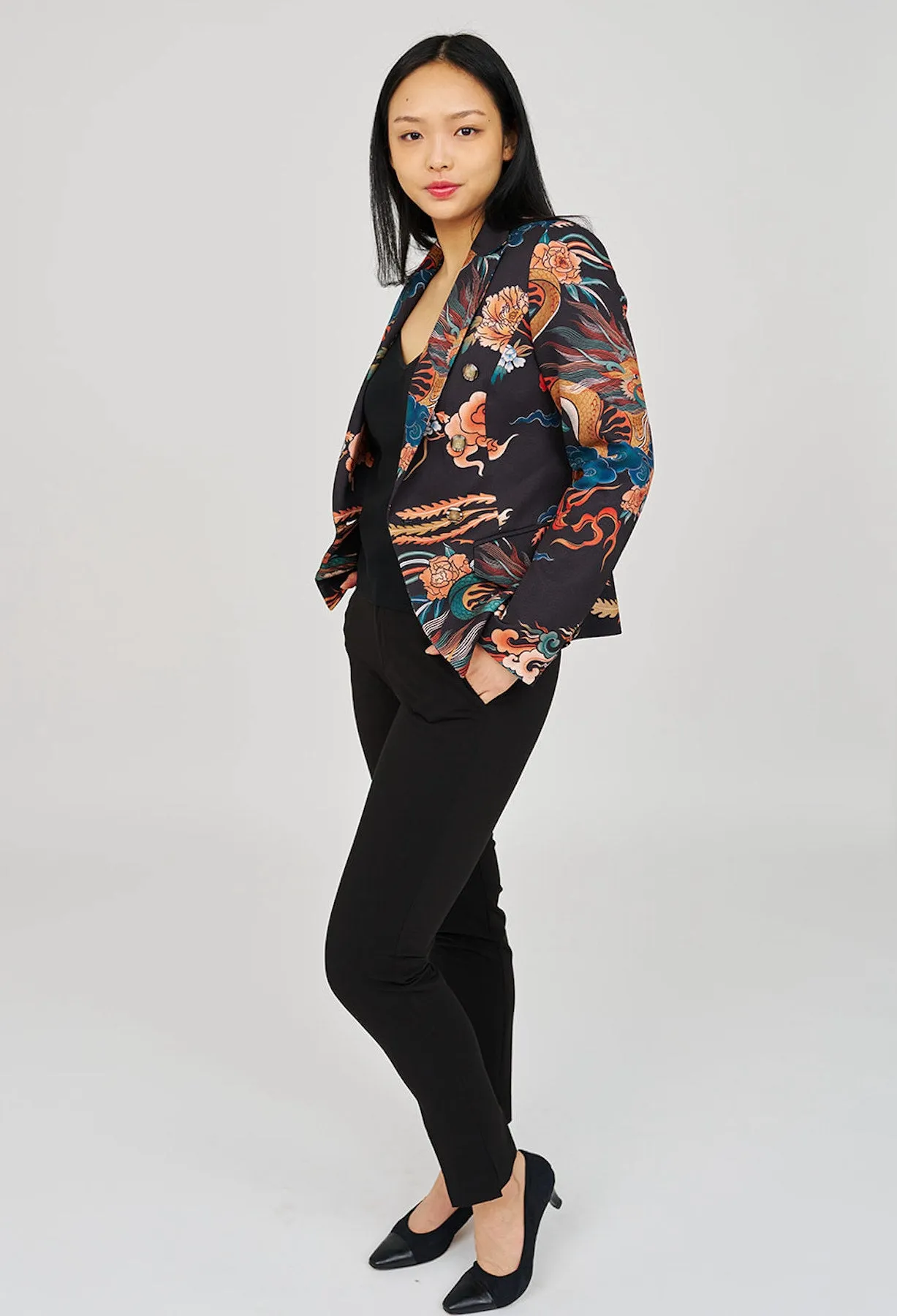 KALPANA DOUBLE-BREASTED BLAZER