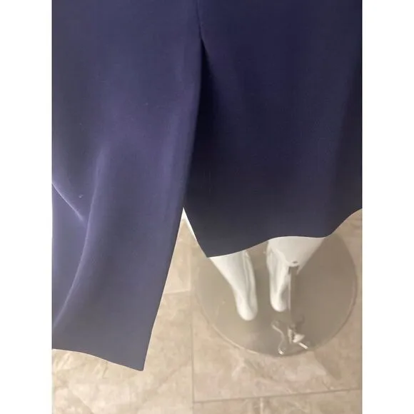 Kasper ASL Double Breasted Embroidered Skirt &amp; Jacket 2 Pcs Suit Set Size 12
