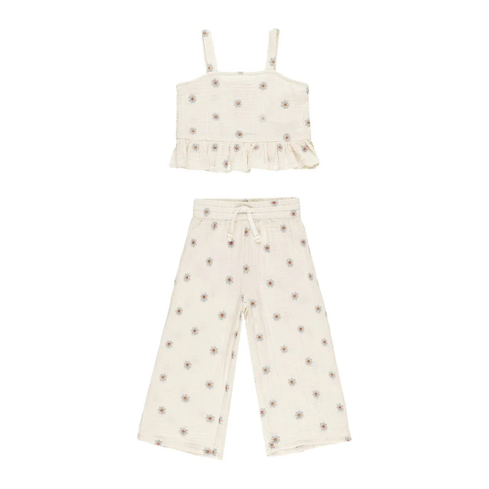Kayli Set | Blue Daisies