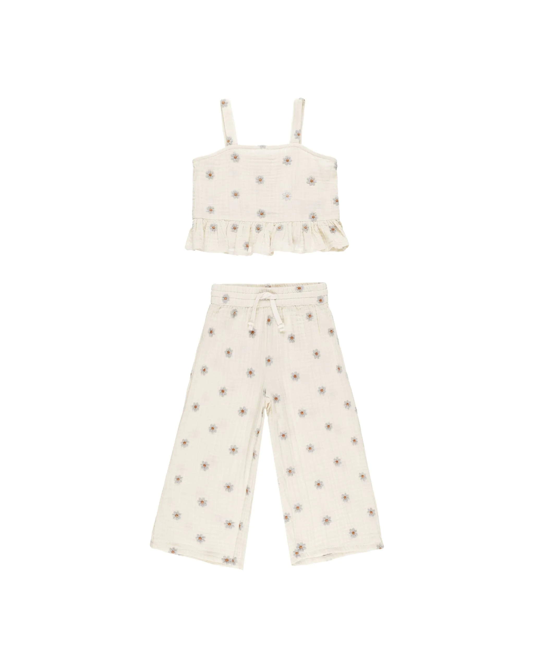 Kayli Set || Blue Daisies