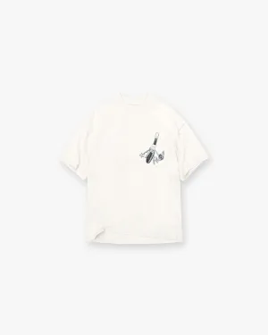 Keys To The Club T-Shirt - Flat White