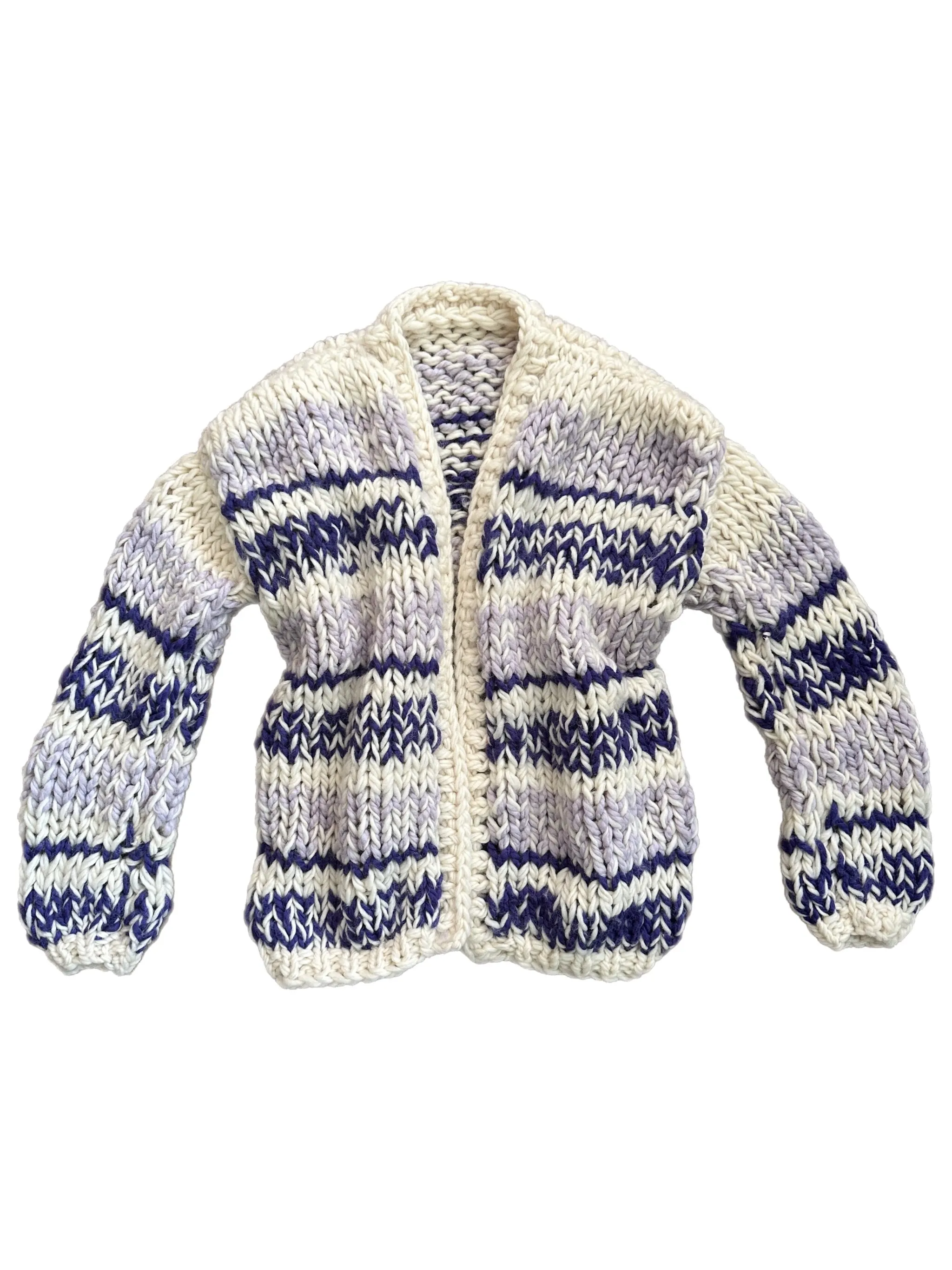 Kismet Cardigan in Purple