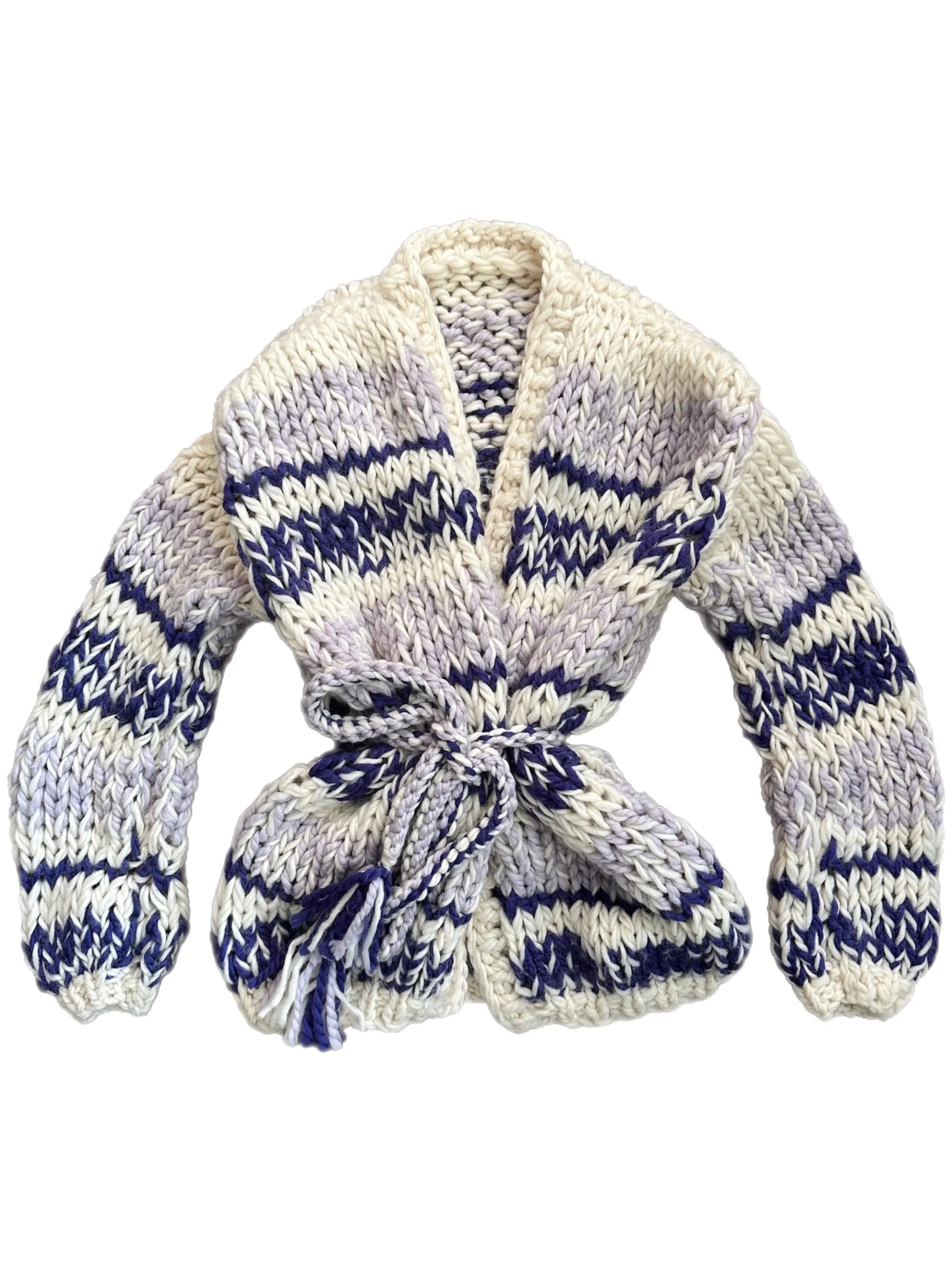 Kismet Cardigan in Purple
