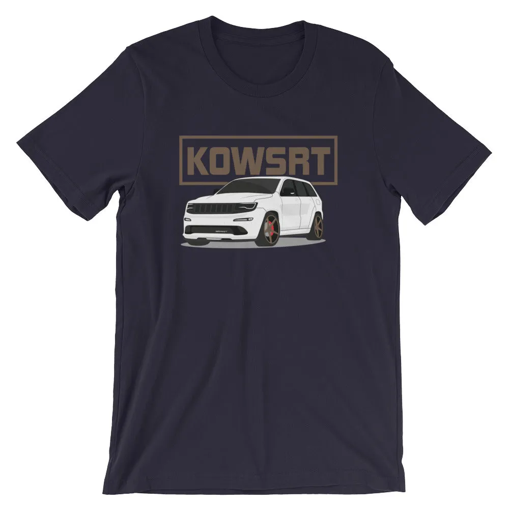KOWSRT Short-Sleeve Unisex T-Shirt Bronze Logo