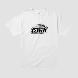 Lakai Fragment Logo T-Shirt White