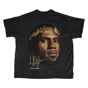 LEBRON BIG HEAD T-SHIRT (BLACK)