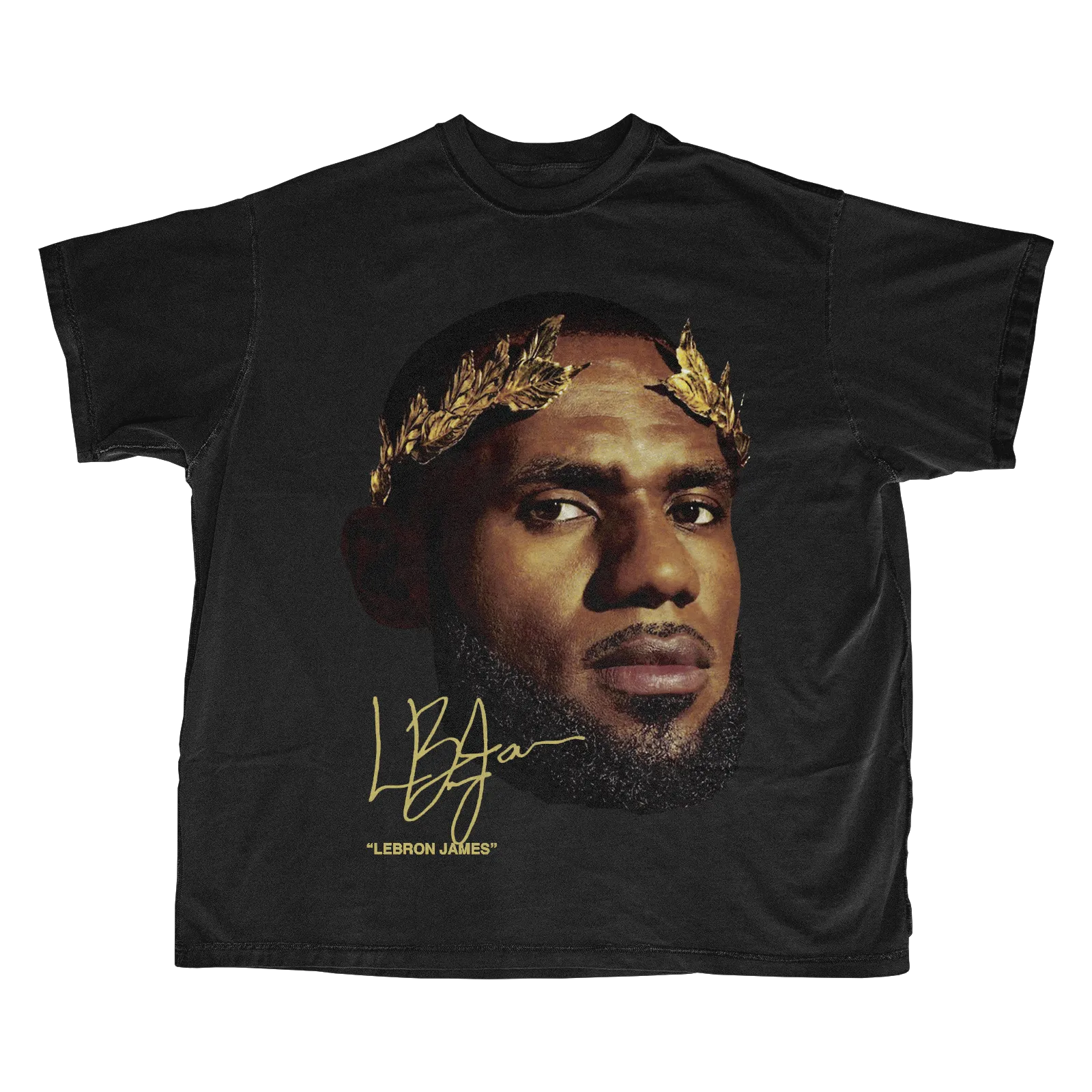 LEBRON BIG HEAD T-SHIRT (BLACK)