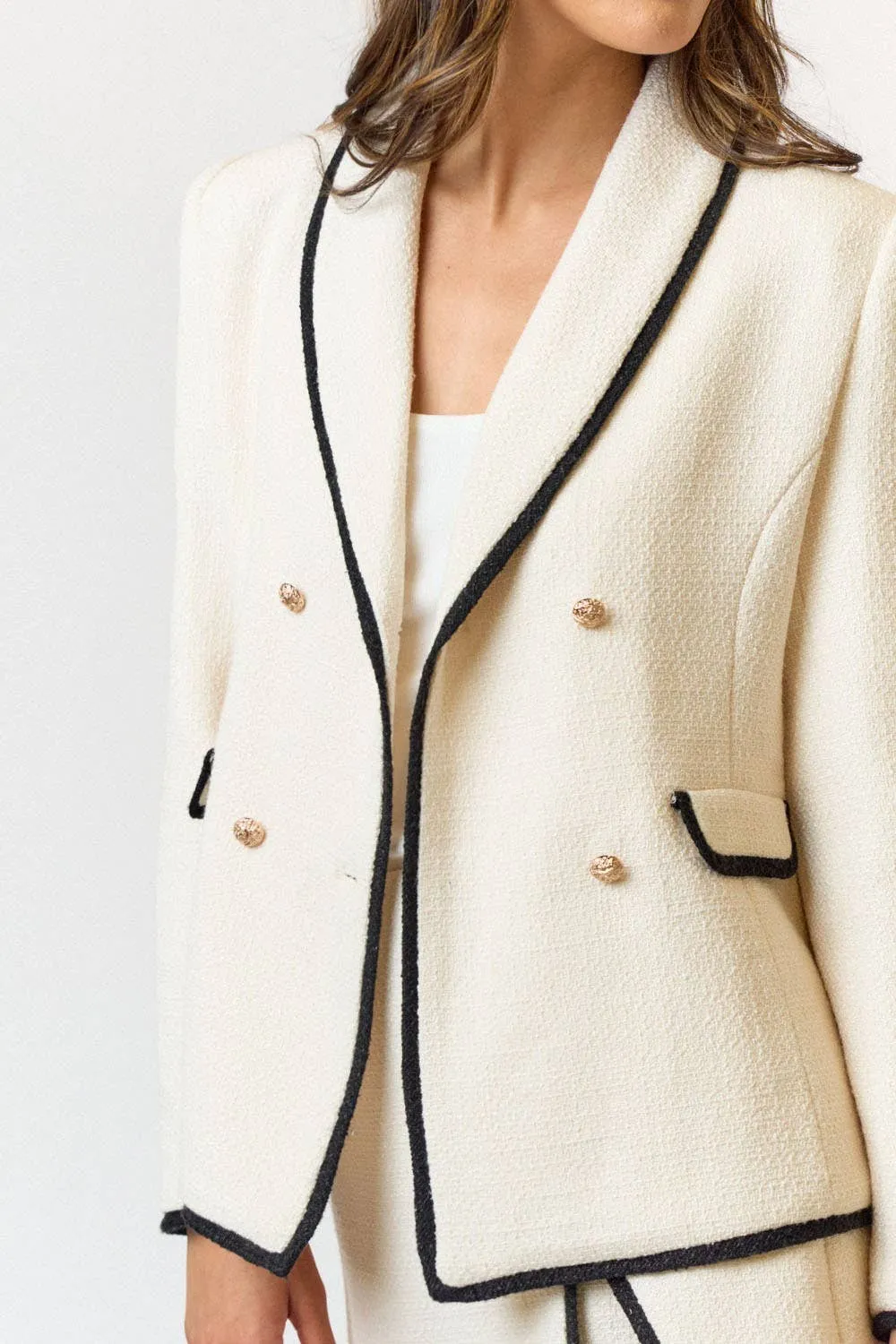 Lenni Button Blazer