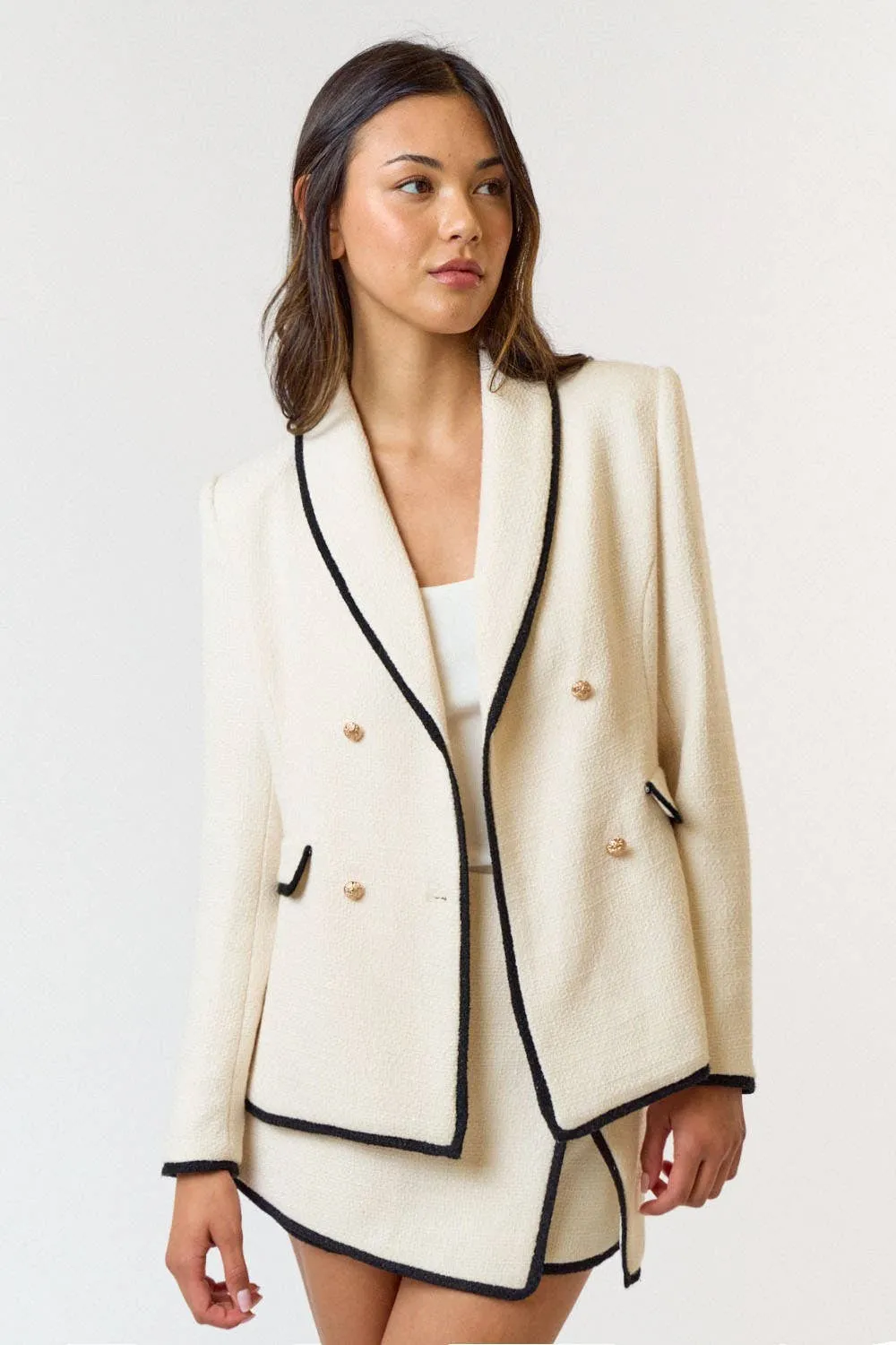 Lenni Button Blazer