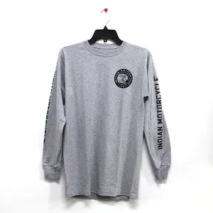 LIGHT GREY LONG SLEEVED DEALER TEE