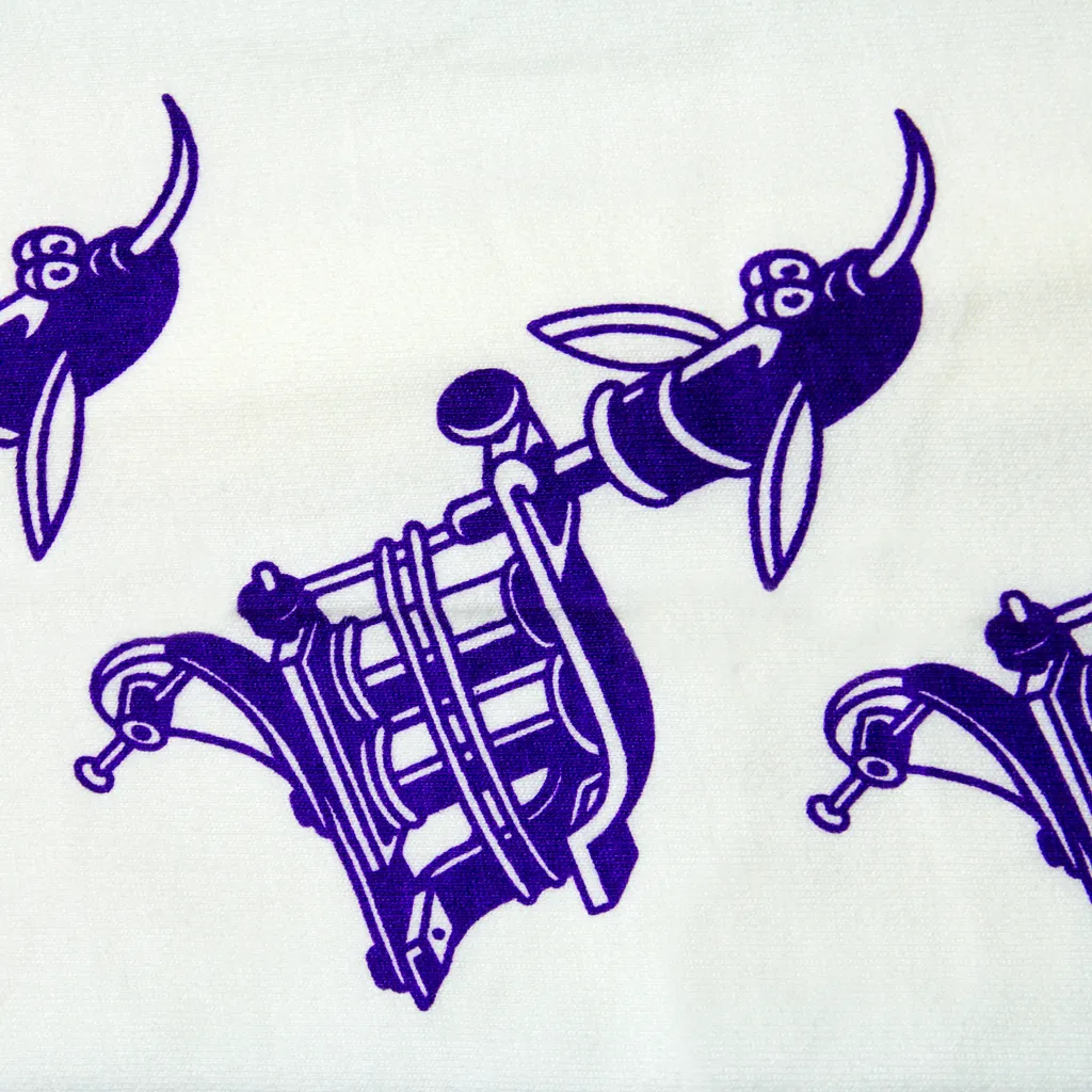 LOCO MOSQUITO LOGO LONG SLEEVE T-SHIRT (VIOLET)