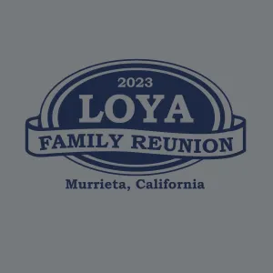 Logo Family Reunion T-Shirt Design R1-33
