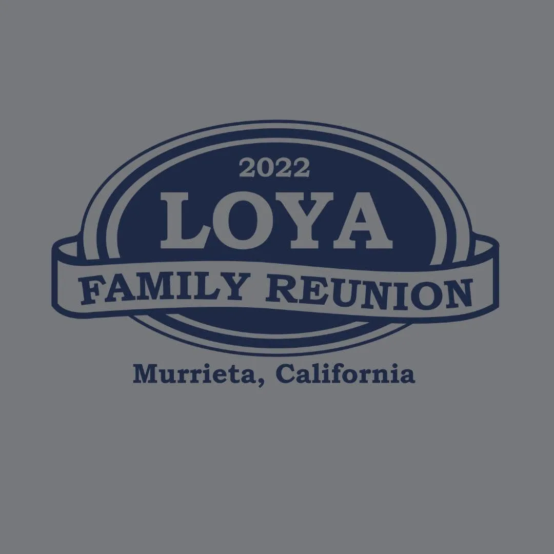 Logo Family Reunion T-Shirt Design R1-33