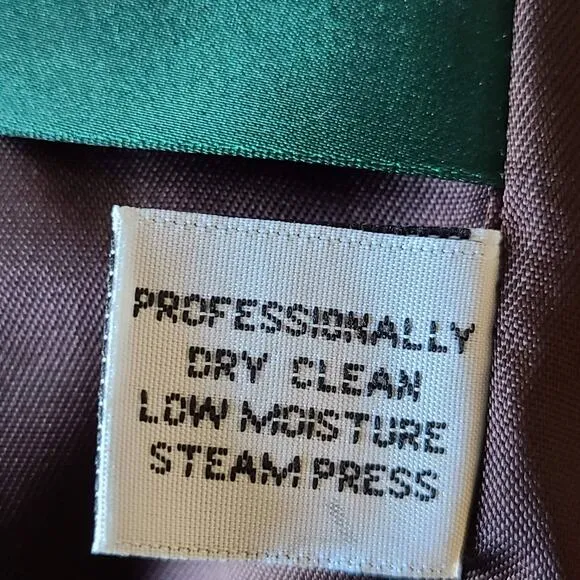 LRL 100% Wool Chocolate Brown Pinstripe Single Breasted Blazer Women's Size 10