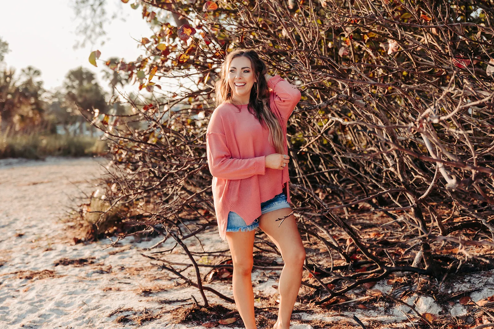 LS Lightweight Oversized Sweater Pullover