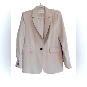 Lucy Paris single breasted long sleeve blazer