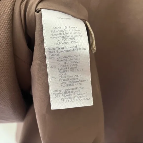 Madewell Drapeweave Caldwell Double-Breasted Blazer XS