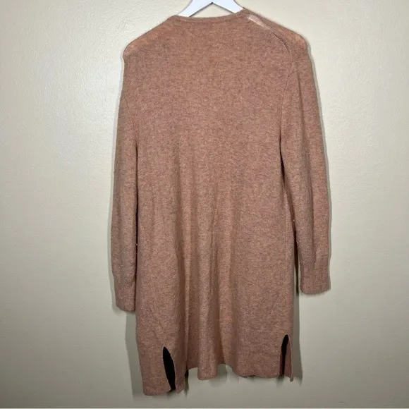 Madewell Kent Cardigan Sweater in Coziest Yarn Pink Womens XS Wool Alpaca
