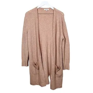 Madewell Kent Cardigan Sweater in Coziest Yarn Pink Womens XS Wool Alpaca