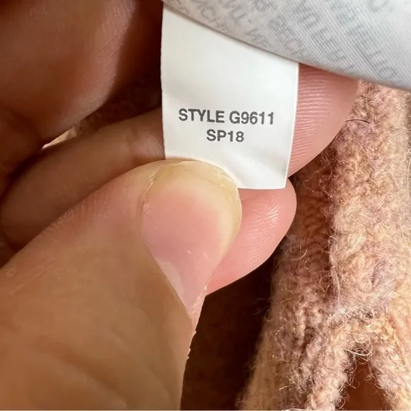 Madewell Kent Cardigan Sweater in Coziest Yarn Pink Womens XS Wool Alpaca