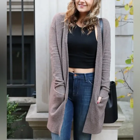 Madewell Ryder Cardigan Duster Sweater