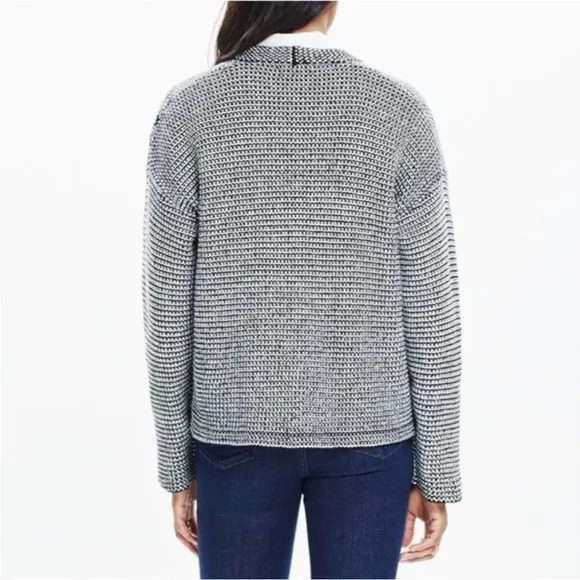 Madewell Two-Tone Cocoon Cardigan Sweater Jacket Size S