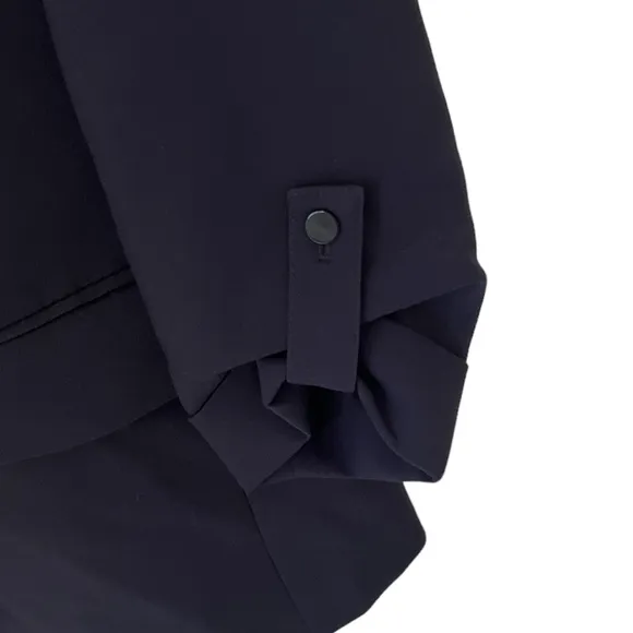 Maeve by Anthropologie Tailored Navy Single Breasted Blazer Size 14. NWT