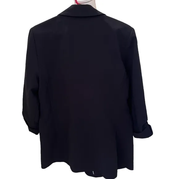Maeve by Anthropologie Tailored Navy Single Breasted Blazer Size 14. NWT