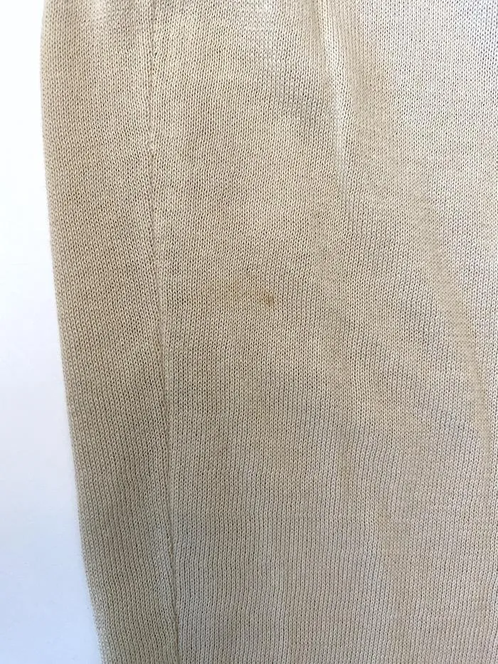 Malo Sweater Set Nude Size 40 Sleeveless Top & Cardigan