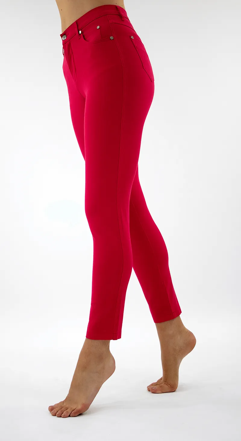 Marble Jeans in Red