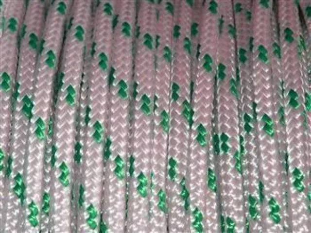 Marine Rope - White with Green Flecks - 14mm*