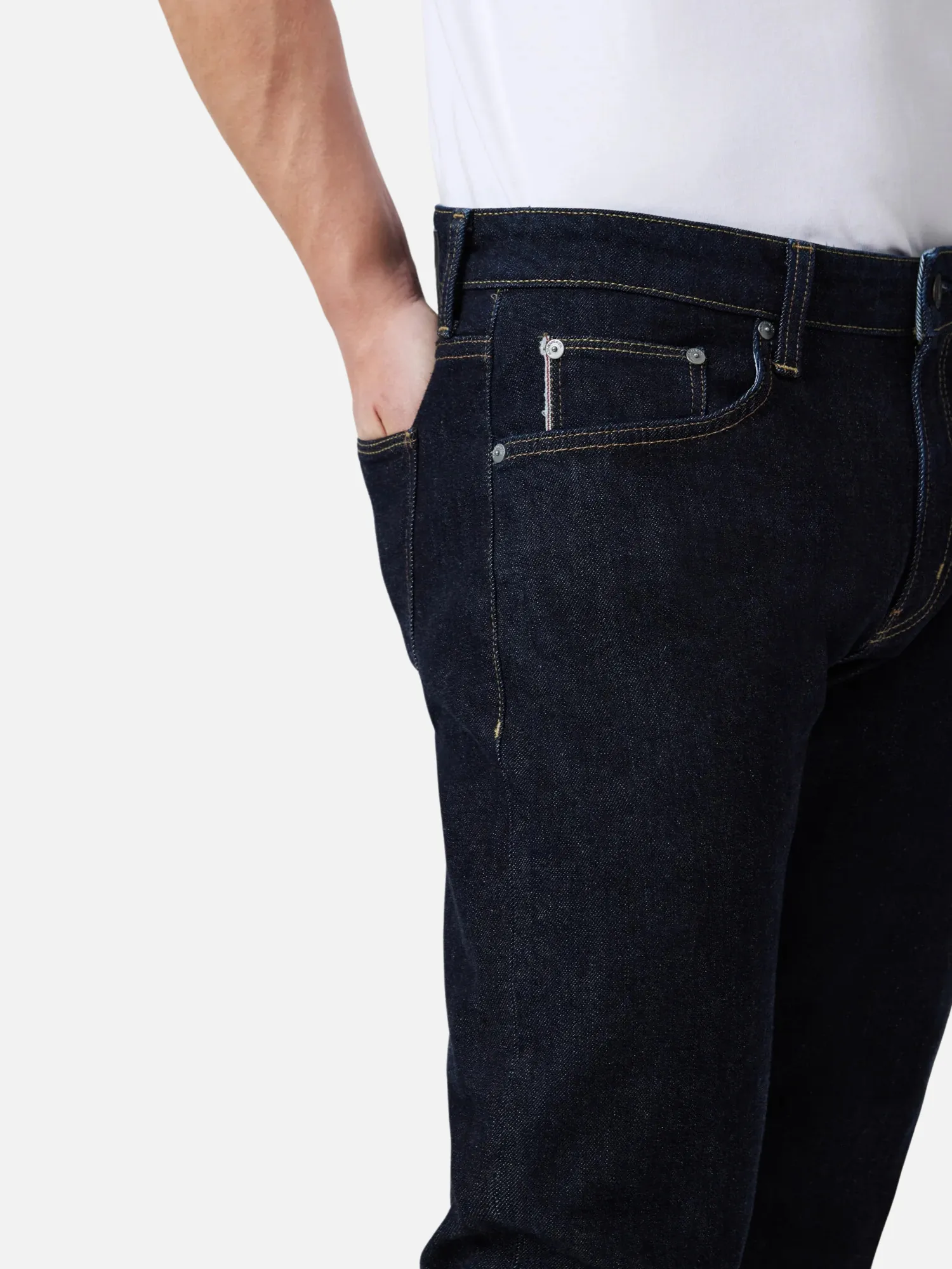 Mavi Marcus Slim Straight Jean - Deep Selvedge