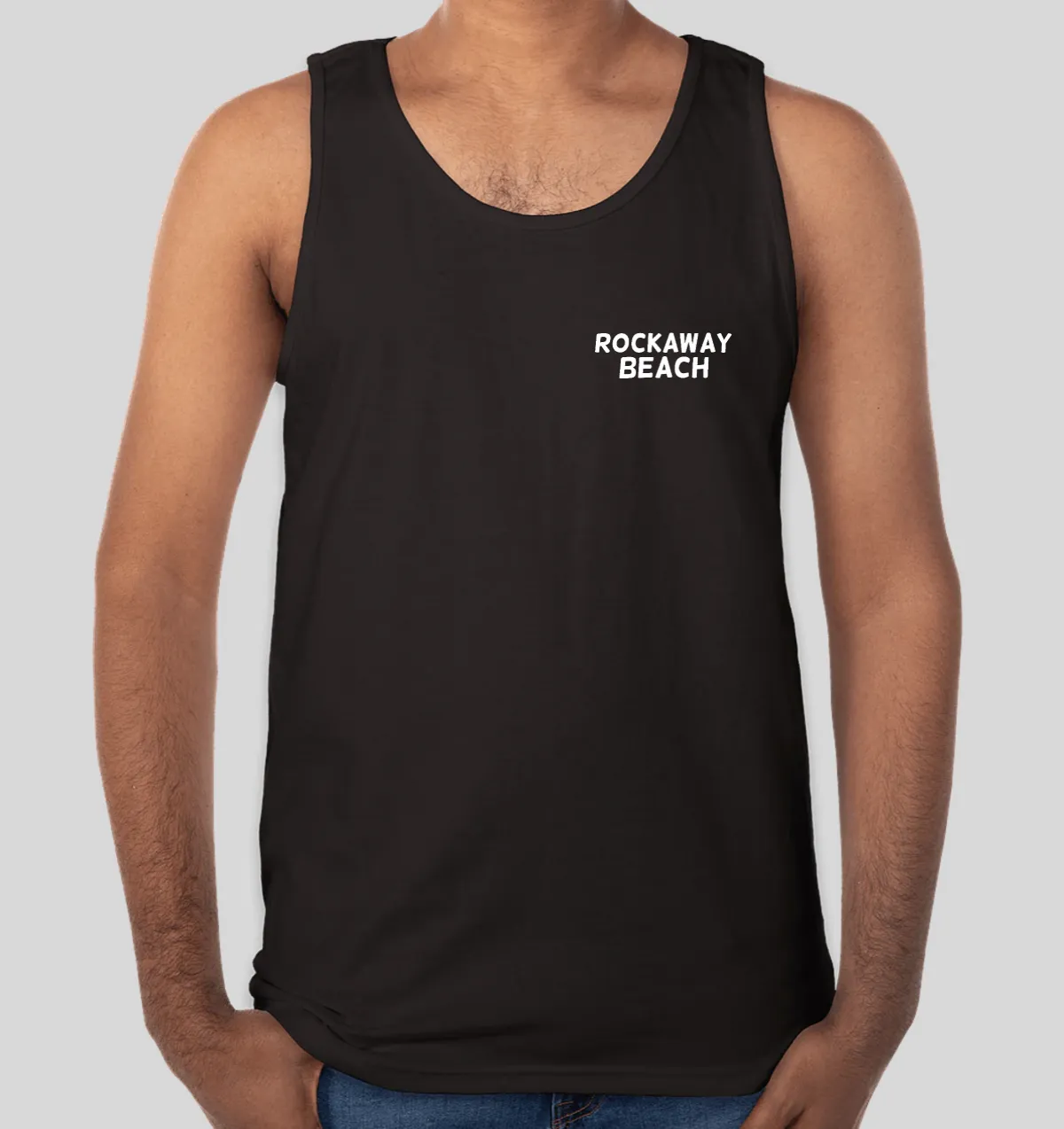 Men’s RBNY Whale Logo Tank Top Black