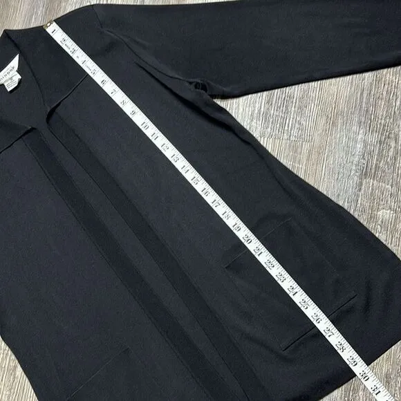 Misook • medium • black • all seasons, cardigan sweater • LIKE NEW