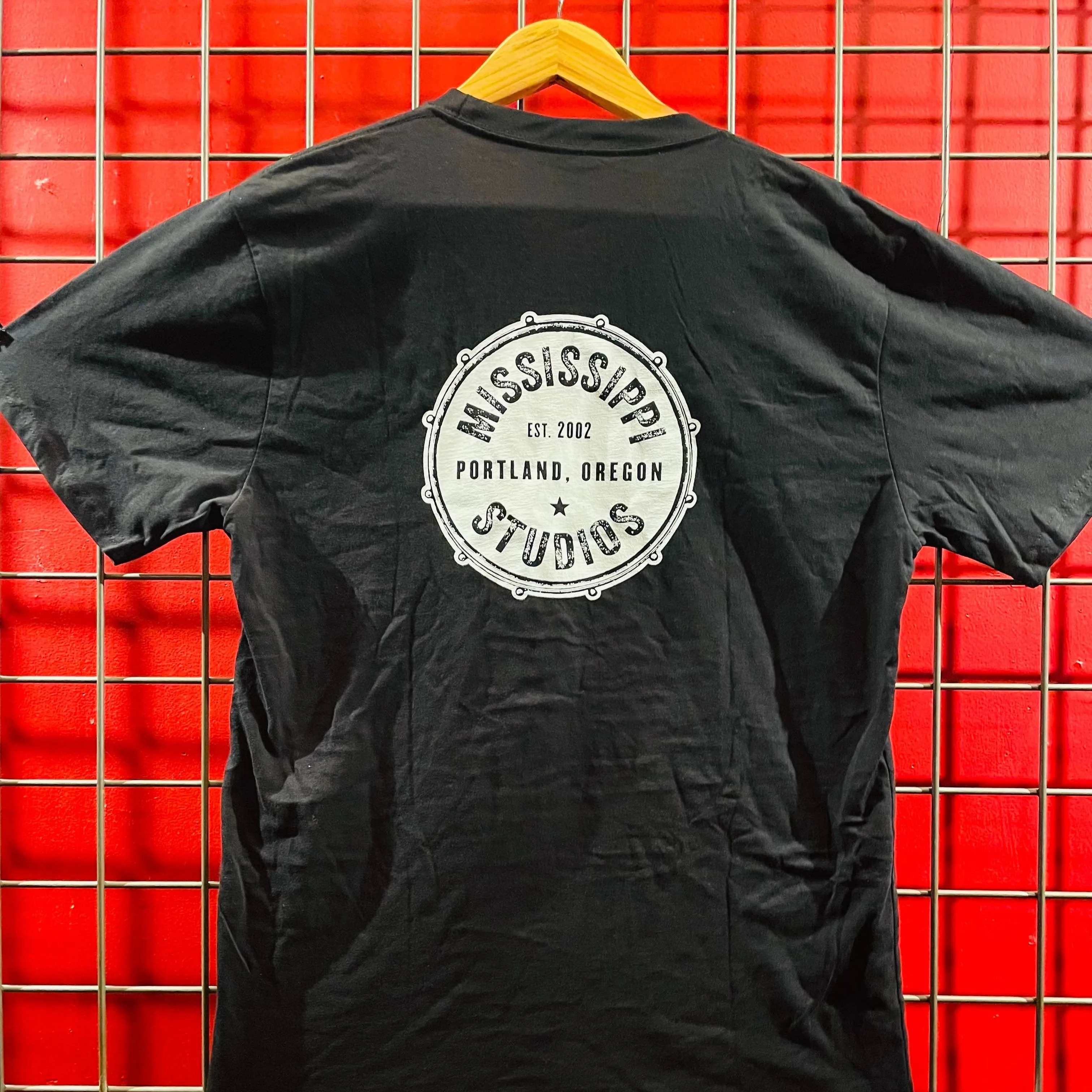 Mississippi Studios Drum Logo T Shirt