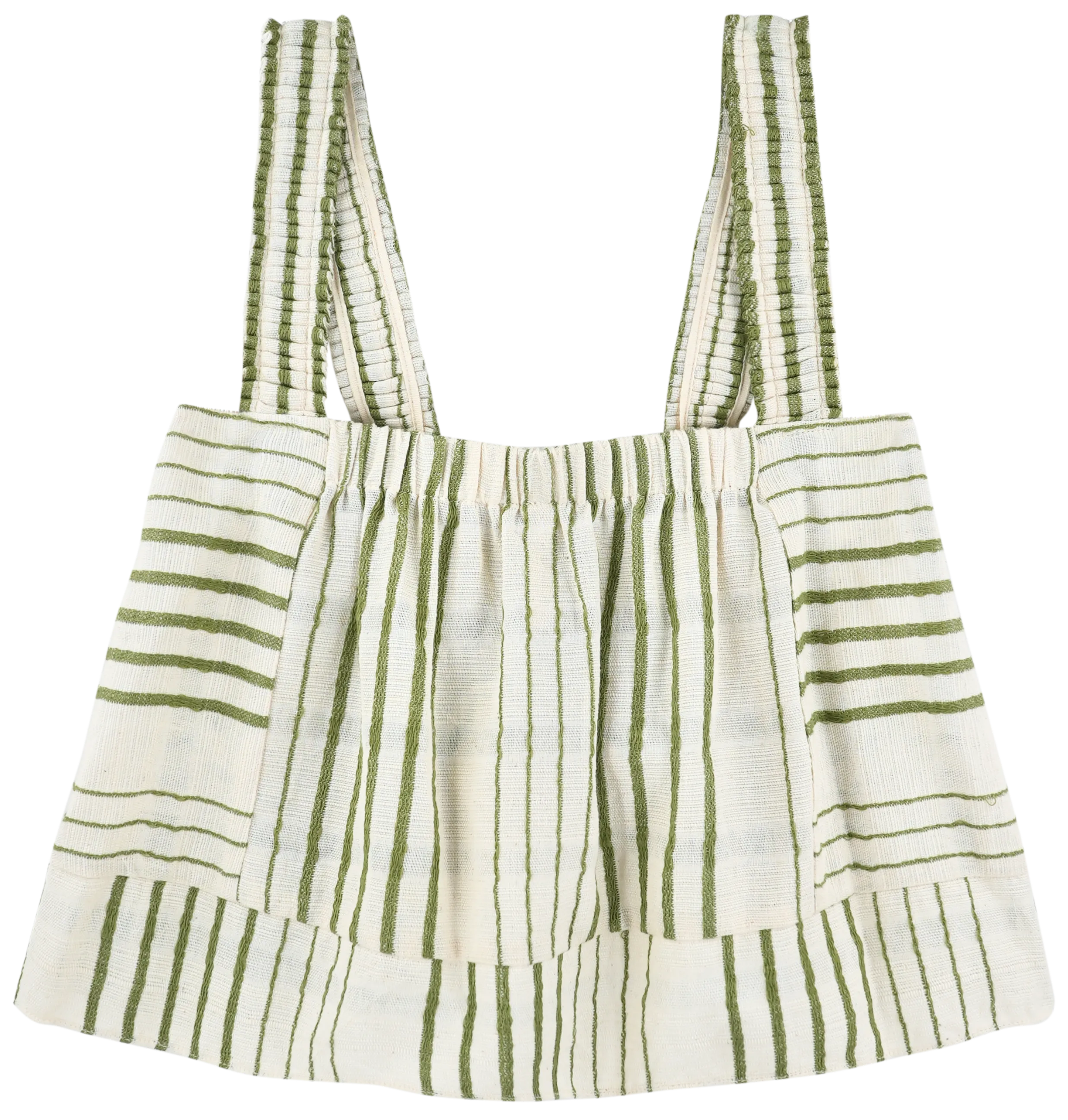 Monaco Tank in Garden Stripe