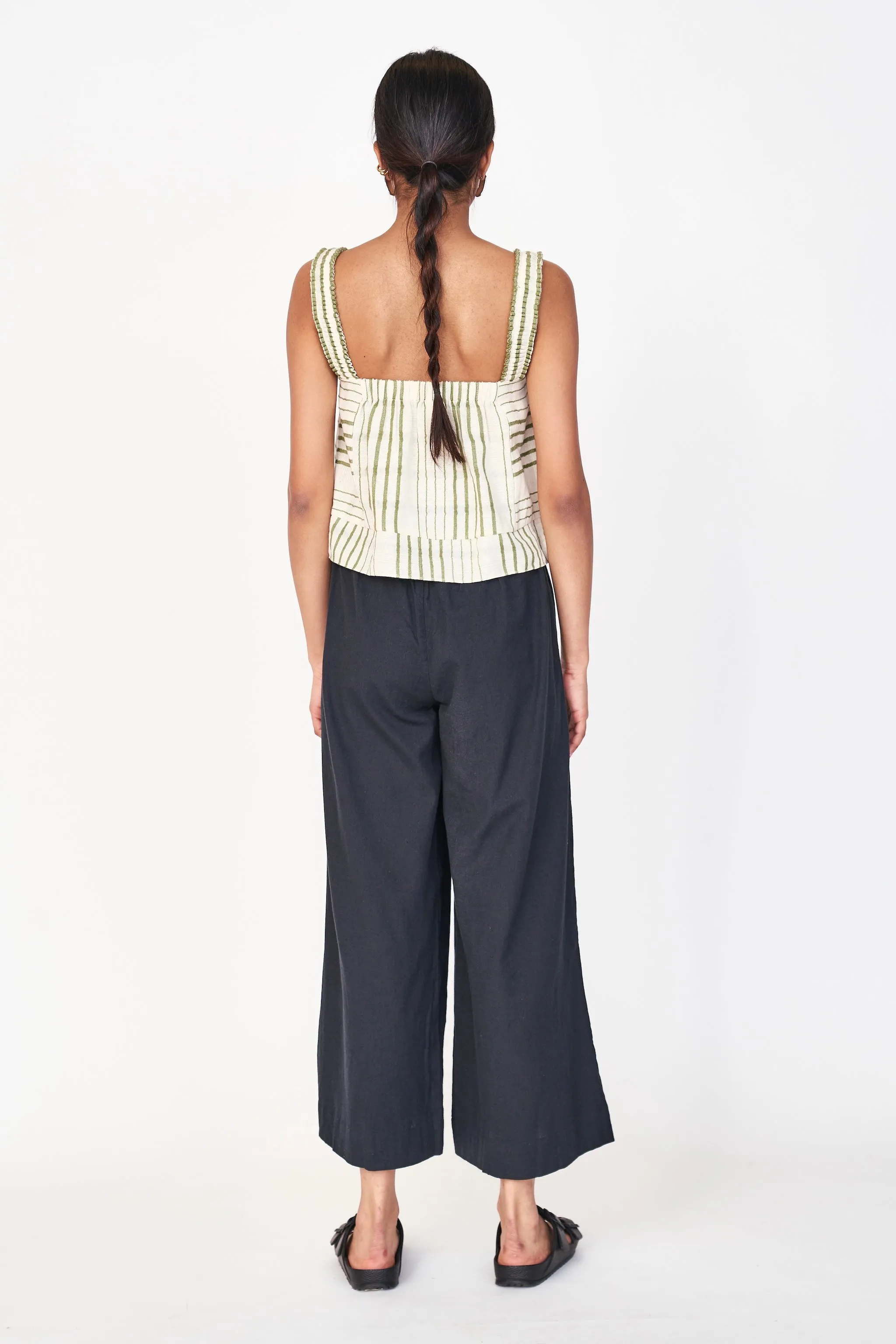 Monaco Tank in Garden Stripe