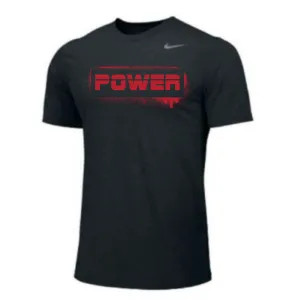MOSSA Nike Men's Legend Short Sleeve T-Shirt (black) - Power - Graffiti Logo