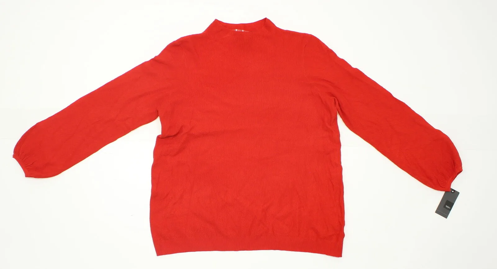 Mossimo Women's Open Sleeve Pullover Sweater Red Large