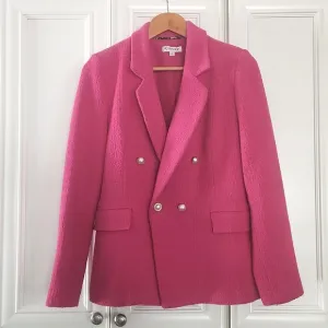 NANETTE LEPORE | Double-breasted Tweed Blazer 10/12