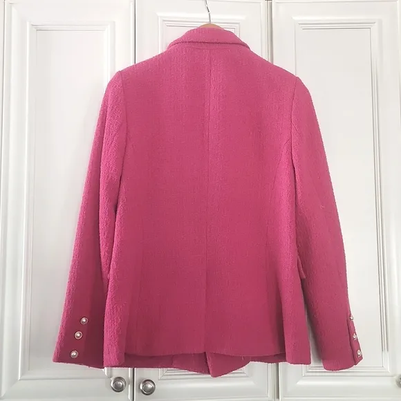 NANETTE LEPORE | Double-breasted Tweed Blazer 10/12