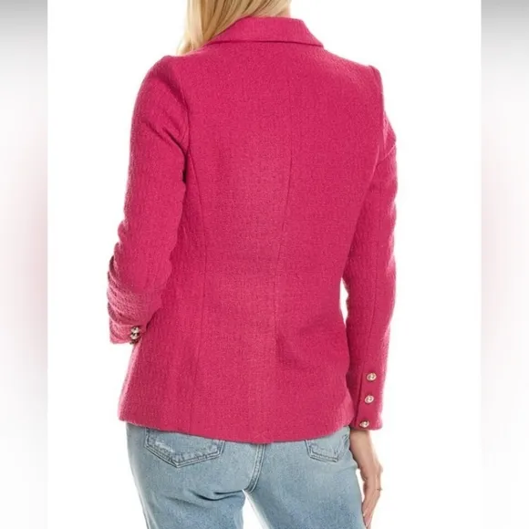 NANETTE LEPORE | Double-breasted Tweed Blazer 10/12