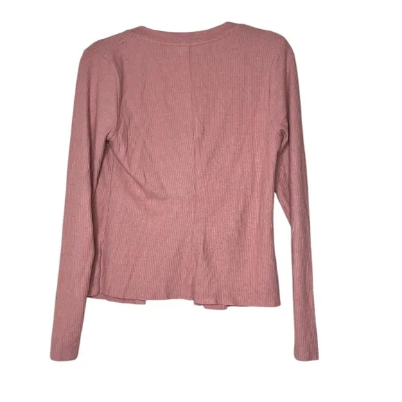 Nation Ltd. Nona brushed ribbed knit cardigan size  M