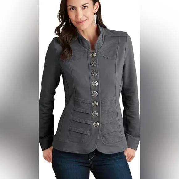 Neon Buddha Military Jacket Sustainable Materials S NWT