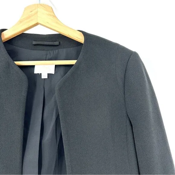 NEW Aritzia Wilfred Ezquis Crop Open Blazer Sz 2 Black