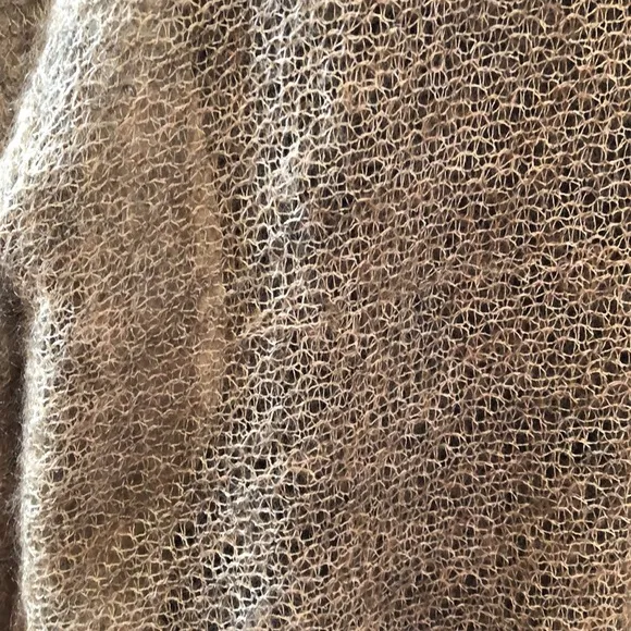 New Eileen Fisher Mohair Wool Blend Cardigan Sweater Size L