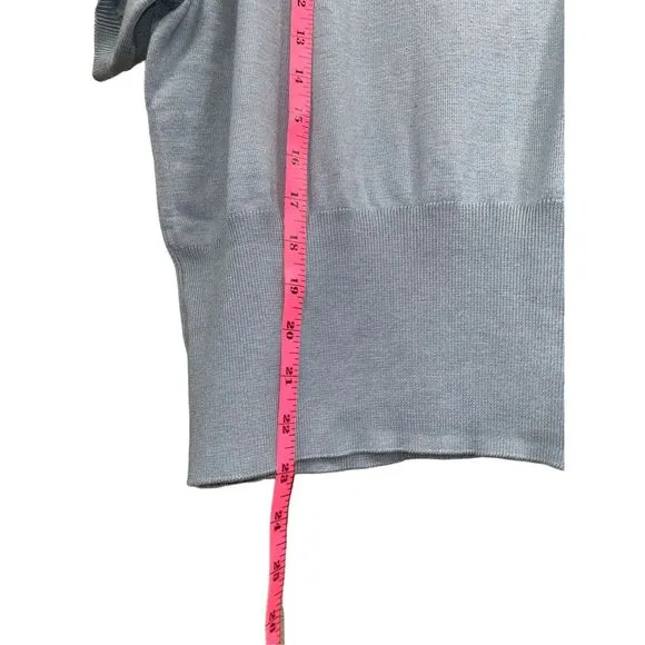 New Ryegrass Short Sleeve Sweater Top L