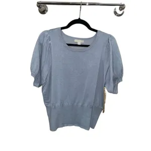 New Ryegrass Short Sleeve Sweater Top L