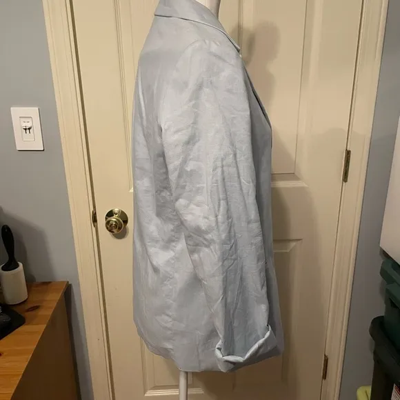 New with tags Banana Republic linen double breasted blazer in dream